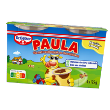 Dr. Oetker Paula vanille met chocovlekken